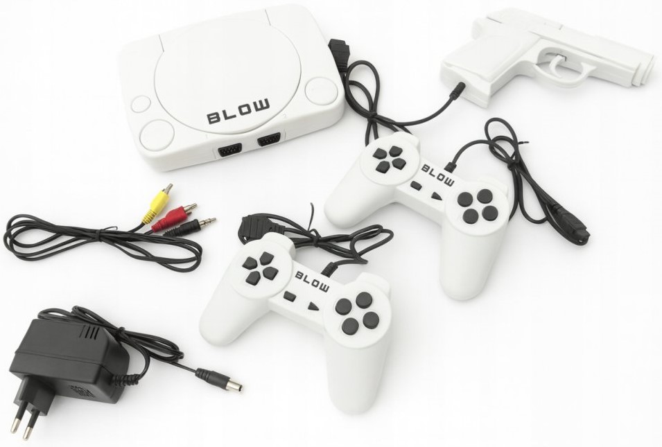 konsola do gier retro z pistoletem